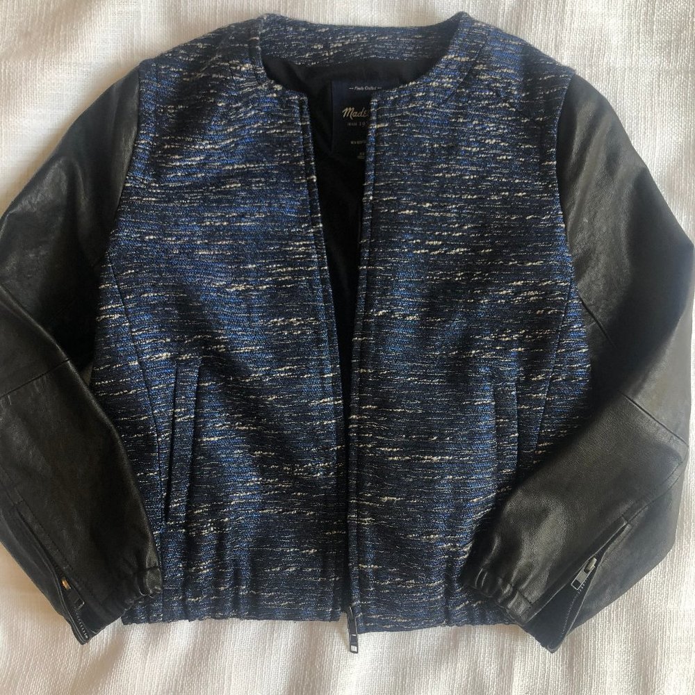 Madewell Leather Bomber Jacket